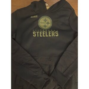 Women's Pittsburgh Steelers Nike Black Salute to Service Performance pullover